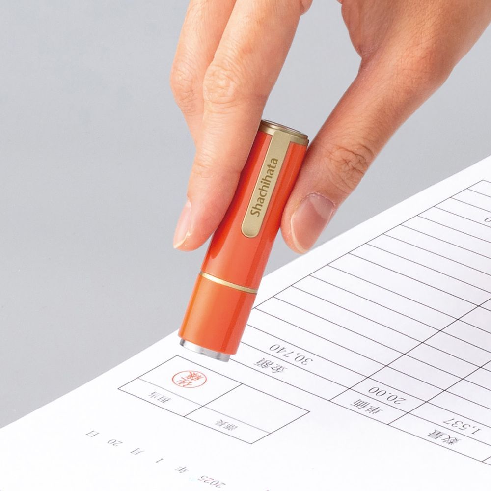 （まとめ買い）ネーム印 ネーム9 メールオーダー式 創業100周年記念カラー 厳島の夕（いつくしまのゆう） XL-9/CJ3-MO [x3]