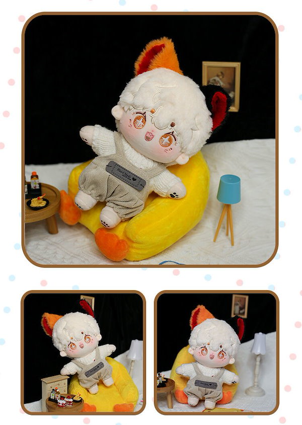 Qoo10] 20cm 15cmぬいぐるみ用座椅子 ソ