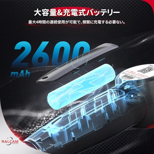 Ralcam先端可動式ファイバースコープ 8.5mm極細いスコープカメラ 4.3インチIPS液晶モニター 1080P百万画素検査カメラ IP67防水 配管カメラ 高輝度LEDライト付き 精密機械 配管