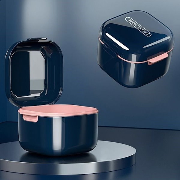 Qoo10] 入れ歯ケース カップ ケース ケース マ