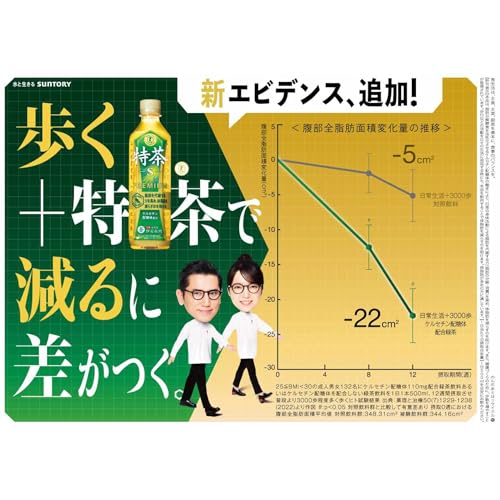 [トクホ]サントリー 伊右衛門 特茶 お茶 500ml×24本