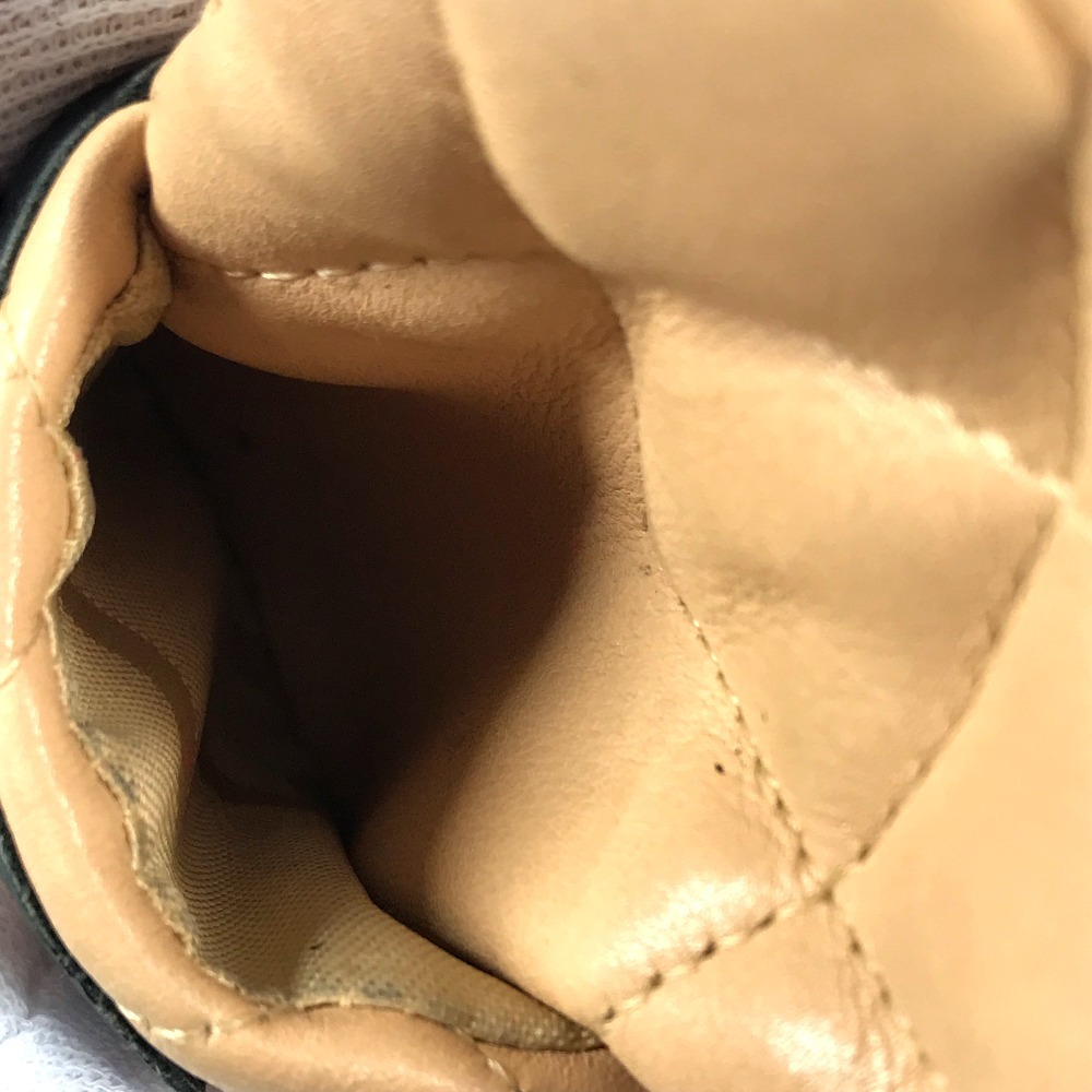 シガレットケース A26732 CC ココマーク ロゴ カンボンライン タバコケース ポーチ レザー ベージュ シガレットケース A26732 CC ココマーク ロゴ カンボンライン タバコケース ポーチ レザー ベージュ