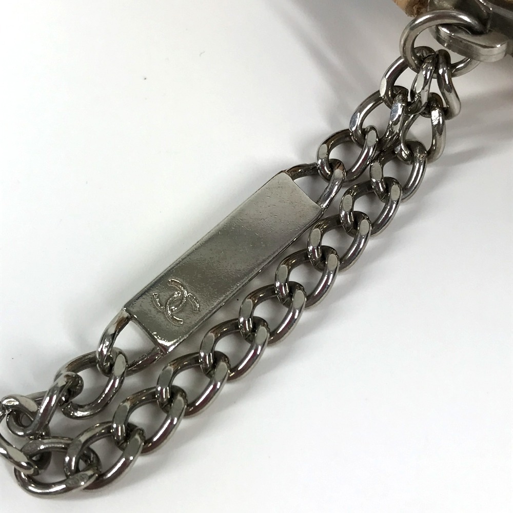 シガレットケース A26732 CC ココマーク ロゴ カンボンライン タバコケース ポーチ レザー ベージュ シガレットケース A26732 CC ココマーク ロゴ カンボンライン タバコケース ポーチ レザー ベージュ