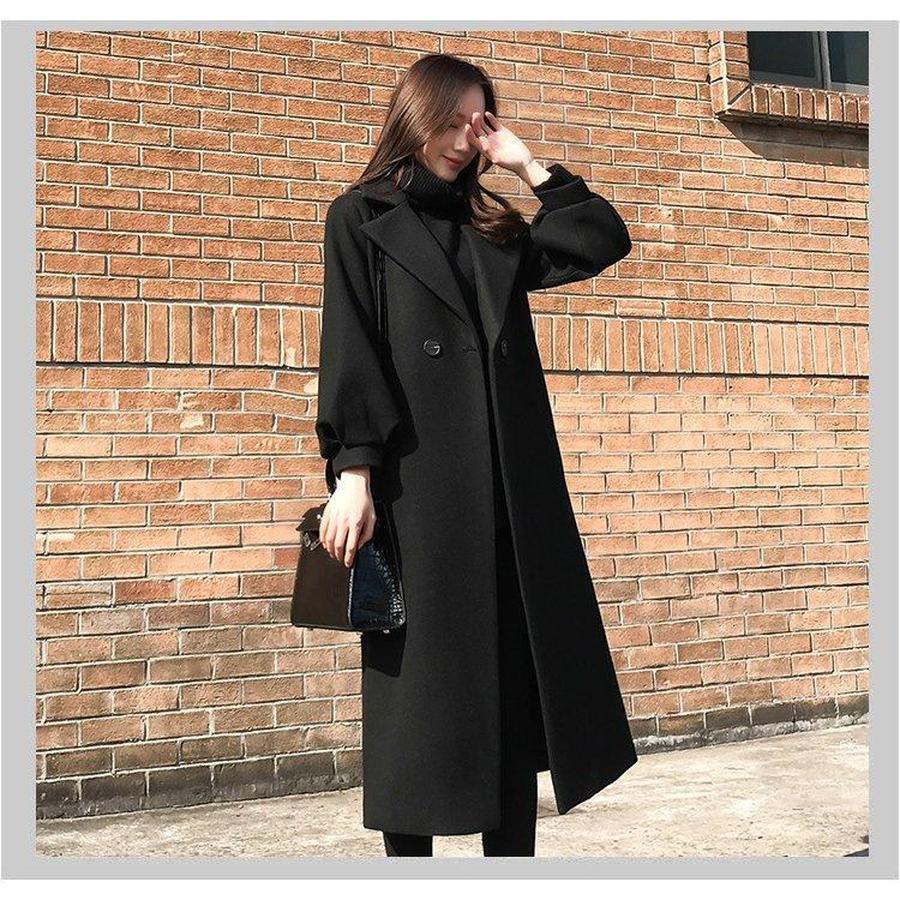 チェスターコート レディース 秋冬 チェスターコート 黒 ロング丈 ラシャコートひざ下 厚手オーバー ゆったりアウター 通勤 着痩せ オシャレ 大人 チェスターコート レディース 秋冬 チェスターコート 黒 ロング丈 ラシャコートひざ下 厚手オーバー ゆったりアウター 通勤 着痩せ オシャレ 大人
