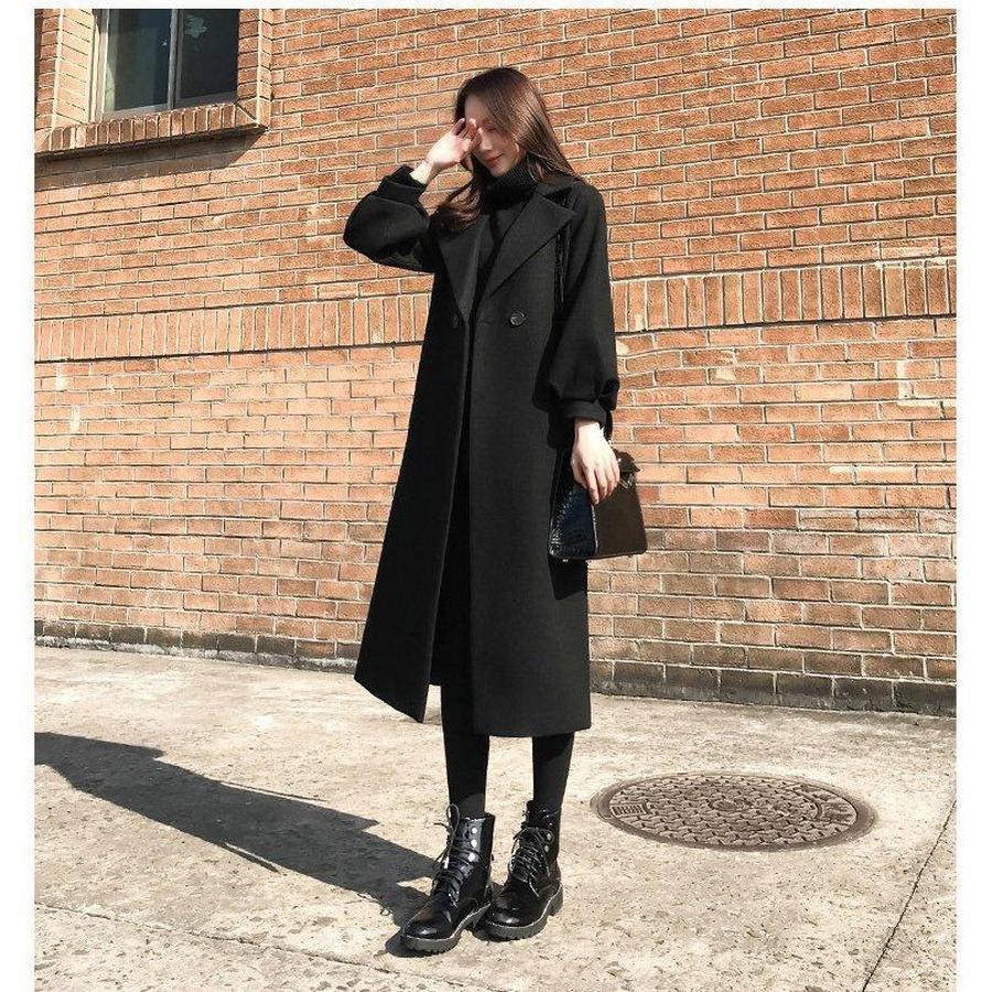 チェスターコート レディース 秋冬 チェスターコート 黒 ロング丈 ラシャコートひざ下 厚手オーバー ゆったりアウター 通勤 着痩せ オシャレ 大人 チェスターコート レディース 秋冬 チェスターコート 黒 ロング丈 ラシャコートひざ下 厚手オーバー ゆったりアウター 通勤 着痩せ オシャレ 大人