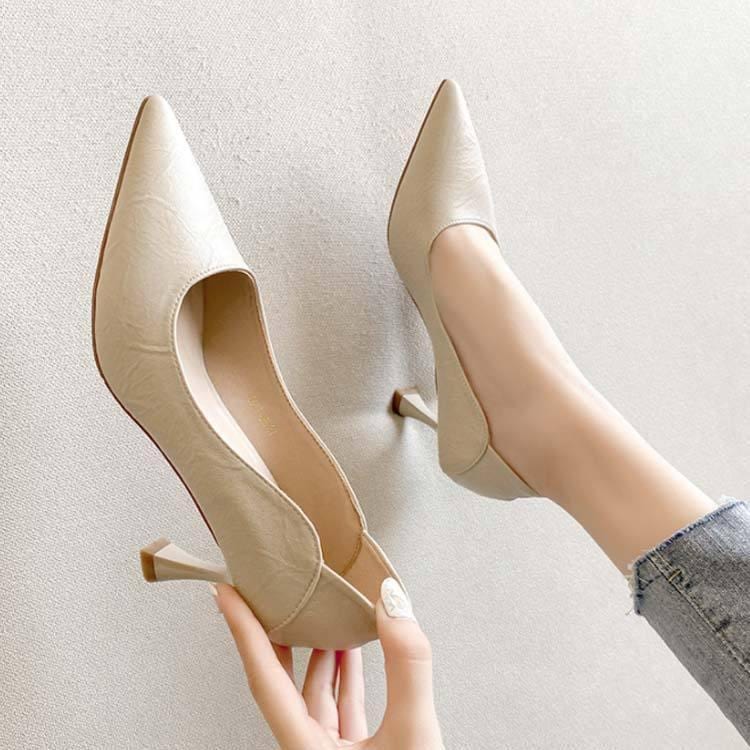 ローヒール レディース パンプス ピンヒール つや消し 合皮 ハイヒール 通勤 就活 リクルート フォーマル シューズ 靴 女性用 低め ヒール5cm ローヒール レディース パンプス ピンヒール つや消し 合皮 ハイヒール 通勤 就活 リクルート フォーマル シューズ 靴 女性用 低め ヒール5cm