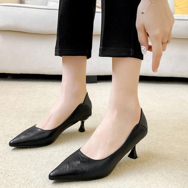 ローヒール レディース パンプス ピンヒール つや消し 合皮 ハイヒール 通勤 就活 リクルート フォーマル シューズ 靴 女性用 低め ヒール5cm ローヒール レディース パンプス ピンヒール つや消し 合皮 ハイヒール 通勤 就活 リクルート フォーマル シューズ 靴 女性用 低め ヒール5cm