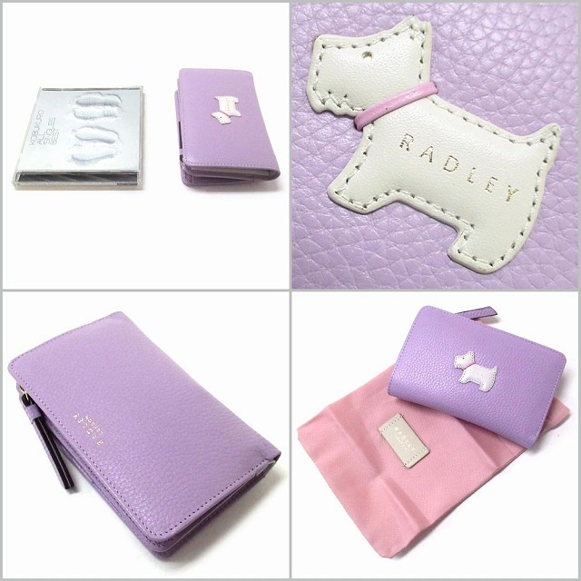 【専用】イギリス ラドリー ロンドン RADLEY 水玉模様 二つ折り財布 ラドリー ロンドン RADLEY LONDON ☆RADLEY ON PARADE レザー二