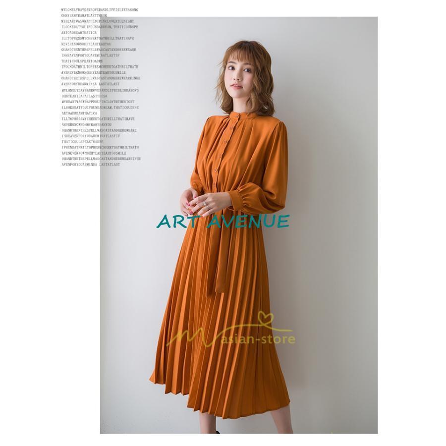 ワンピース プリーツワンピース 長袖 落ち感 さらさらと 揺れる 卒業式 入学式 30代 40代 リボン付き 無地大人 ドレス 二次会 OL 宴会 黒 フレア ワンピース プリーツワンピース 長袖 落ち感 さらさらと 揺れる 卒業式 入学式 30代 40代 リボン付き 無地大人 ドレス 二次会 OL 宴会 黒 フレア