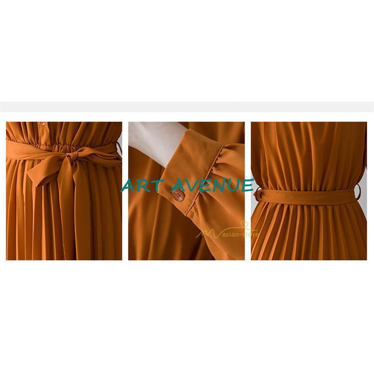 ワンピース プリーツワンピース 長袖 落ち感 さらさらと 揺れる 卒業式 入学式 30代 40代 リボン付き 無地大人 ドレス 二次会 OL 宴会 黒 フレア ワンピース プリーツワンピース 長袖 落ち感 さらさらと 揺れる 卒業式 入学式 30代 40代 リボン付き 無地大人 ドレス 二次会 OL 宴会 黒 フレア