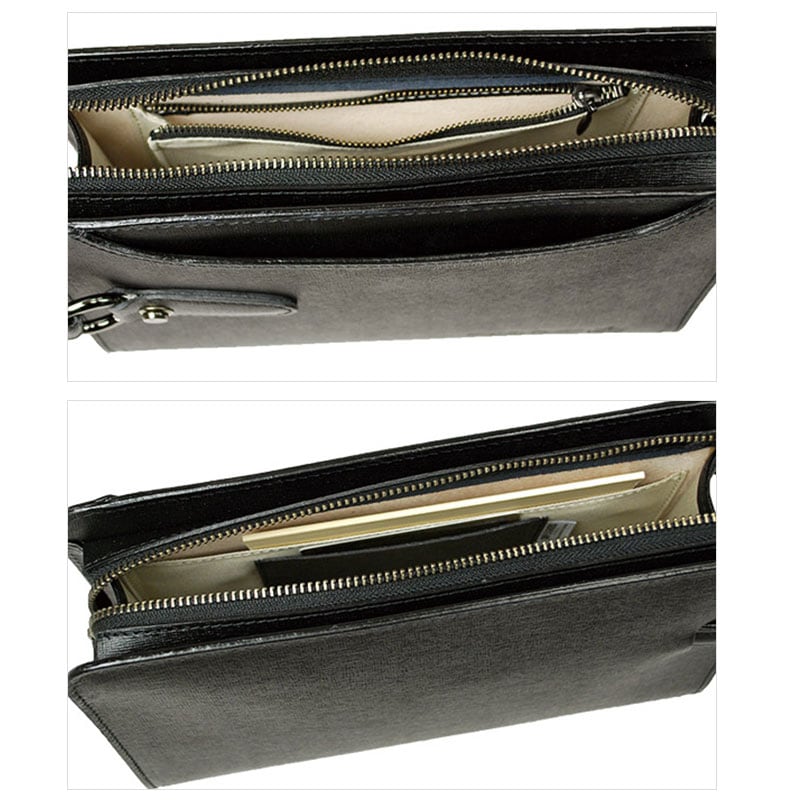 青木鞄 エカ セカンドバッグ 3932 冠婚葬祭 お祝い 本革 フォーマル 高級感 オフィス 大人 シンプル