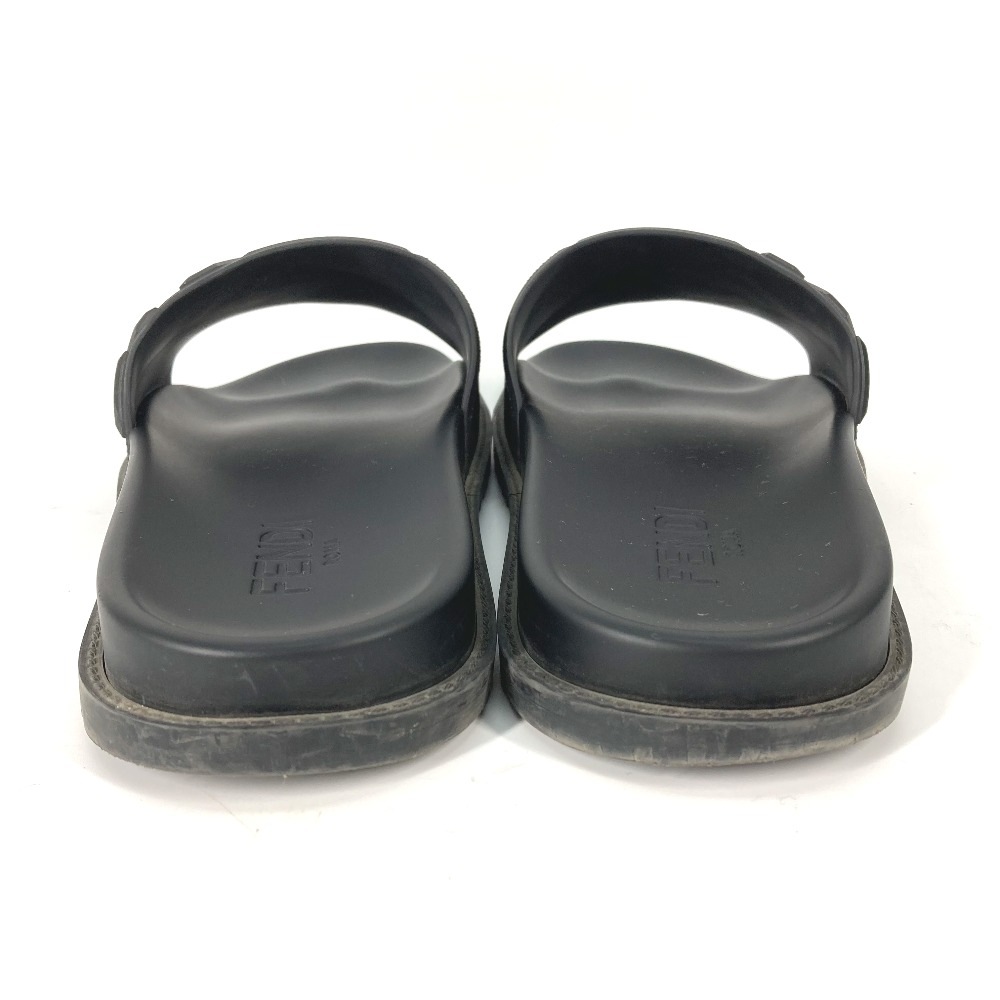 サンダル 7X1377 ロゴ プールサンダル シャワーサンダル シューズ 靴 フラット ラバー ブラック