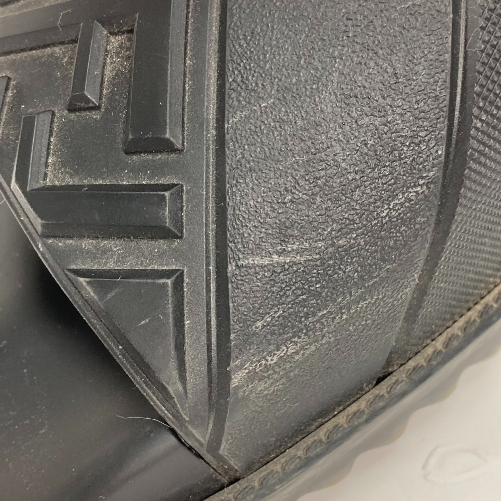 サンダル 7X1377 ロゴ プールサンダル シャワーサンダル シューズ 靴 フラット ラバー ブラック