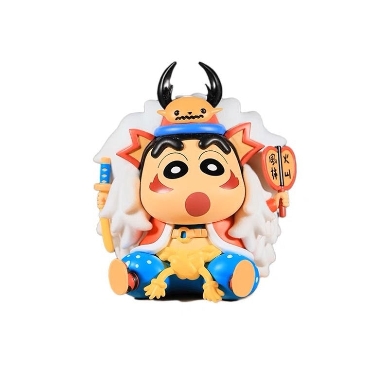 クレヨンしんちゃん限定定款風林火山潮遊びブラインドボックス玩具手作り置物プレゼント