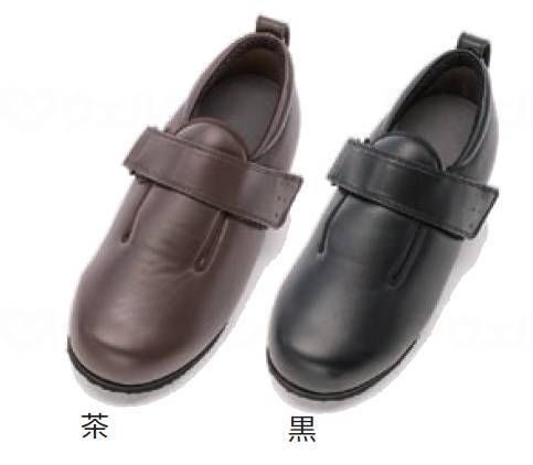 徳武産業 あゆみシューズ 介護靴 外出用 ダブルマジックIII 合皮 外出用 3E 茶 両足Mサイズ 1316 徳武産業 あゆみシューズ 介護靴 外出用 ダブルマジックIII 合皮 外出用 3E 茶 両足Mサイズ 1316