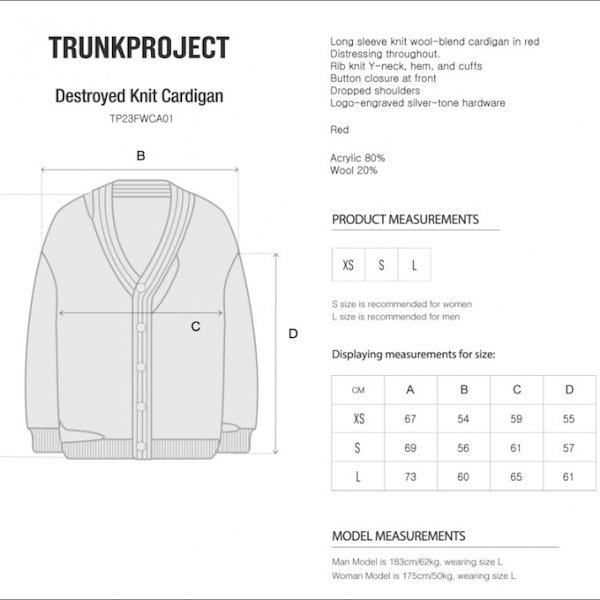 Qoo10] TRUNK PROJECT トランク プロジェクト レッド デストロ