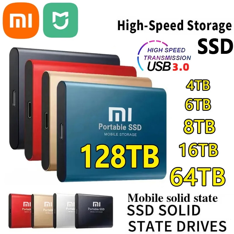 Xiaomi Mijia-外付けハードディスクドライブ,USB 3.1,type-c,m.2,500GB,1テラバイト,2テラバイト,フラッシュドライブ,ラップトップ用8テラバイト 4TB Red Xiaomi Mijia-外付けハードディスクドライブ,USB 3.1,type-c,m.2,500GB,1テラバイト,2テラバイト,フラッシュドライブ,ラップトップ用8テラバイト 4TB Red