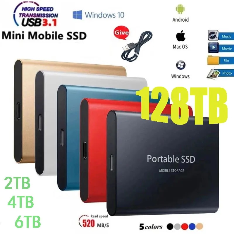 Xiaomi Mijia-外付けハードディスクドライブ,USB 3.1,type-c,m.2,500GB,1テラバイト,2テラバイト,フラッシュドライブ,ラップトップ用8テラバイト 4TB Red Xiaomi Mijia-外付けハードディスクドライブ,USB 3.1,type-c,m.2,500GB,1テラバイト,2テラバイト,フラッシュドライブ,ラップトップ用8テラバイト 4TB Red