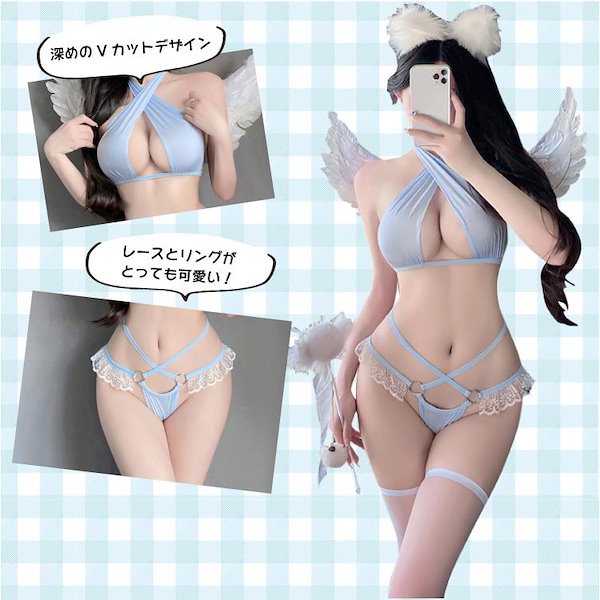 Tバック　100枚セット[まとめ売り/大量/下着/ランジェリー/セクシー/ショーツ/レディース/レース] N | 福袋レディースＴバック100枚セット福袋！！アソート