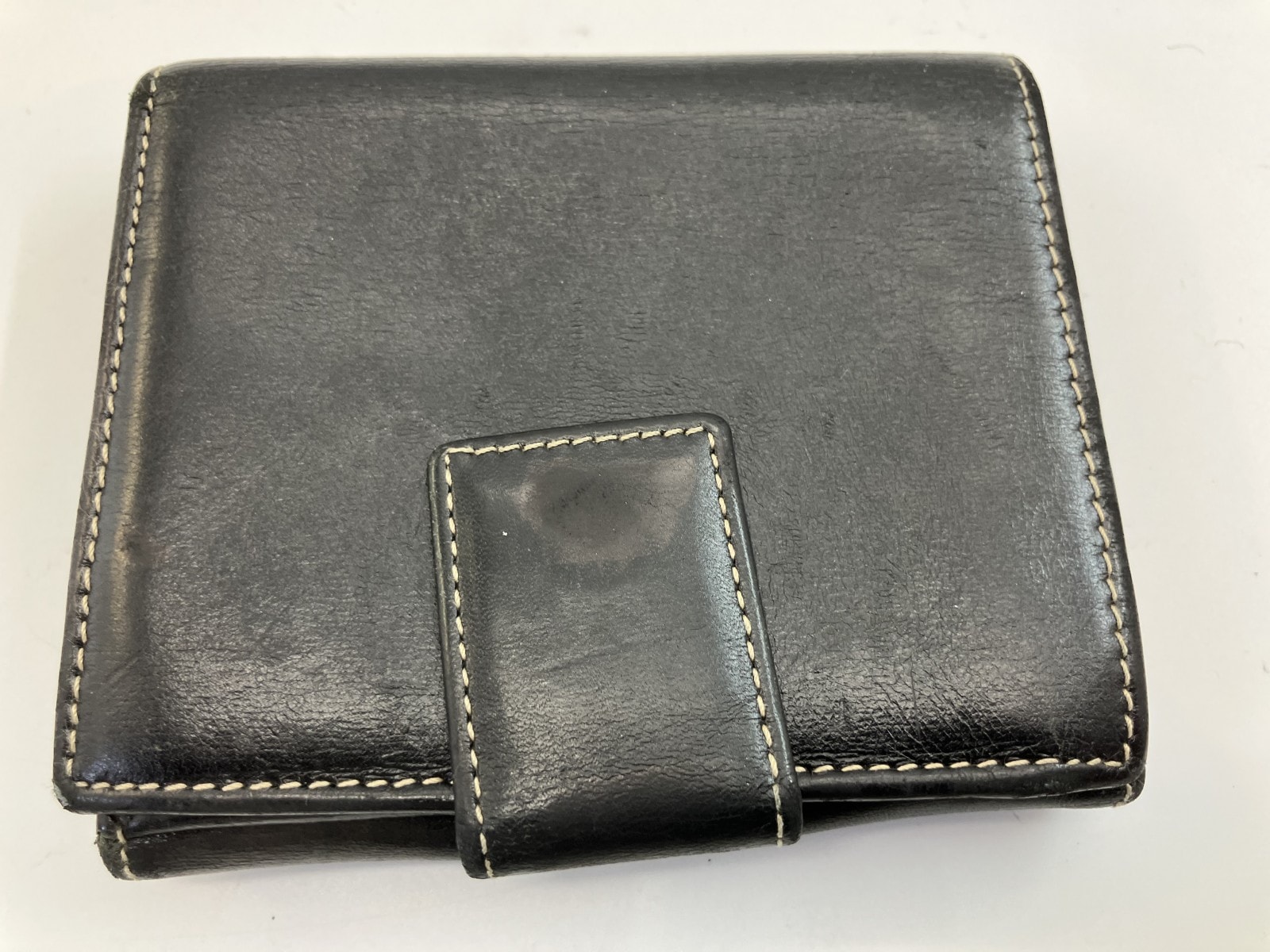 二つ折り財布 レザー 黒 二つ折り財布 レザー 黒