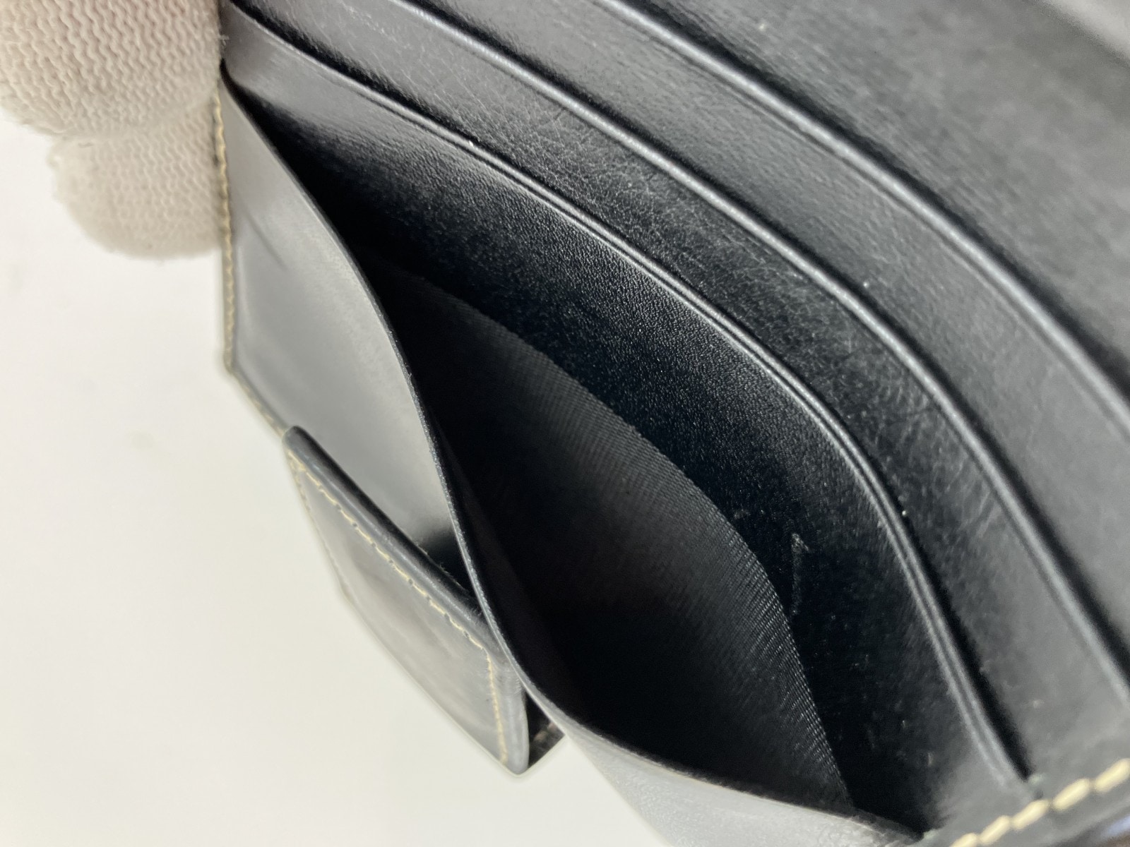 二つ折り財布 レザー 黒 二つ折り財布 レザー 黒