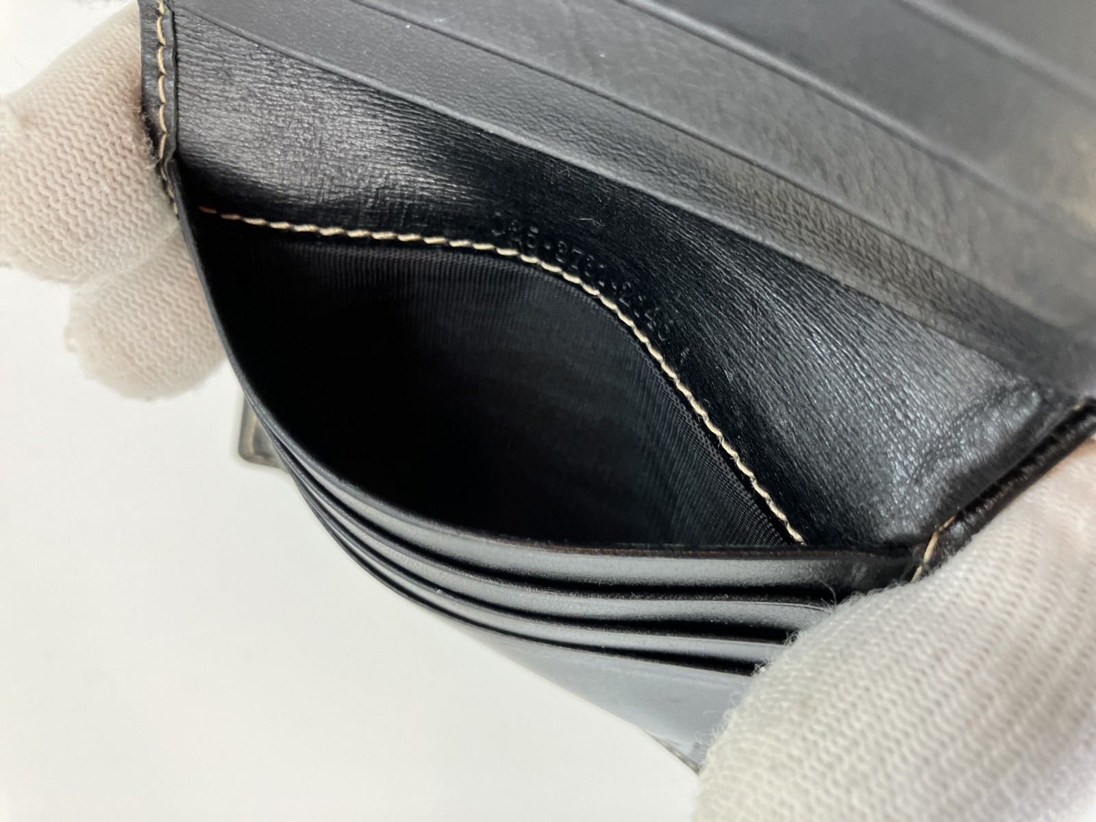 二つ折り財布 レザー 黒 二つ折り財布 レザー 黒