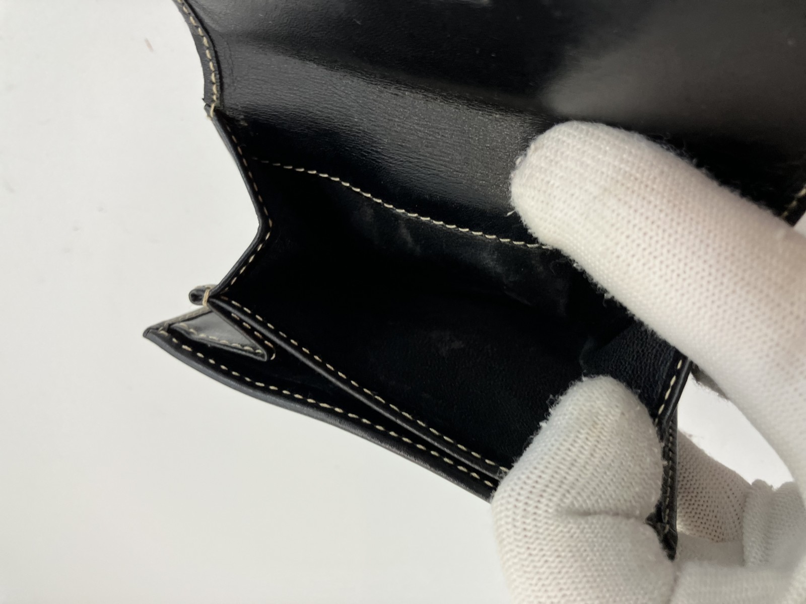 二つ折り財布 レザー 黒 二つ折り財布 レザー 黒