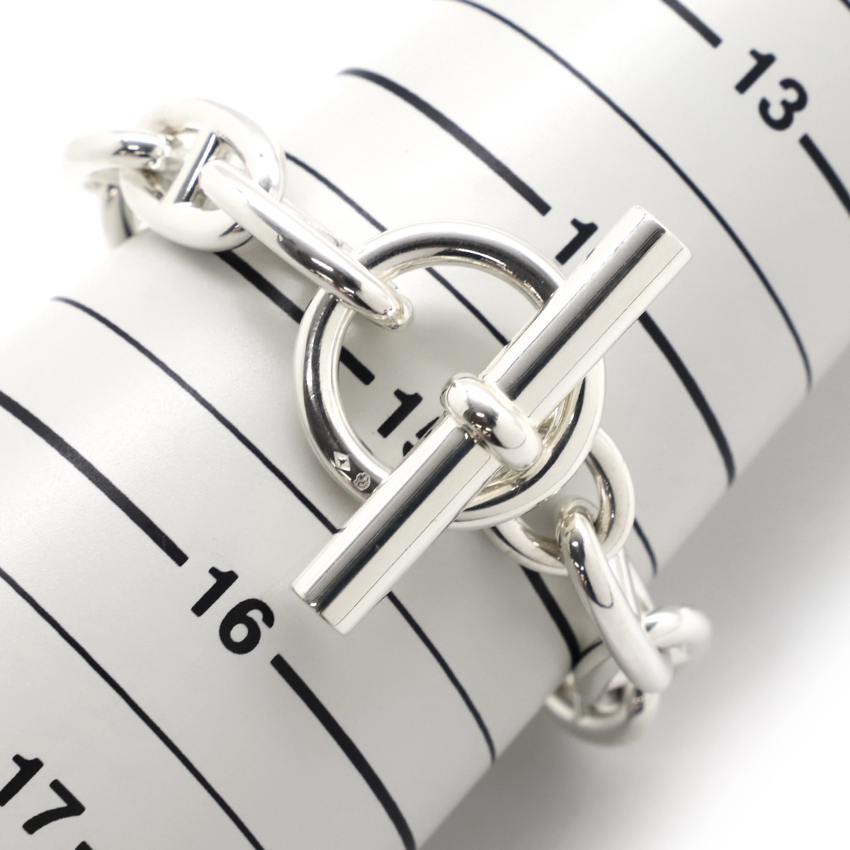 エルメス HERMES ブレスレット シェーヌダンクル GM シルバー925 シルバー 11コマ スターリングシルバー SV925 【ケース】【中古】 エルメス HERMES ブレスレット シェーヌダンクル GM シルバー925 シルバー 11コマ スターリングシルバー SV925 【ケース】【中古】