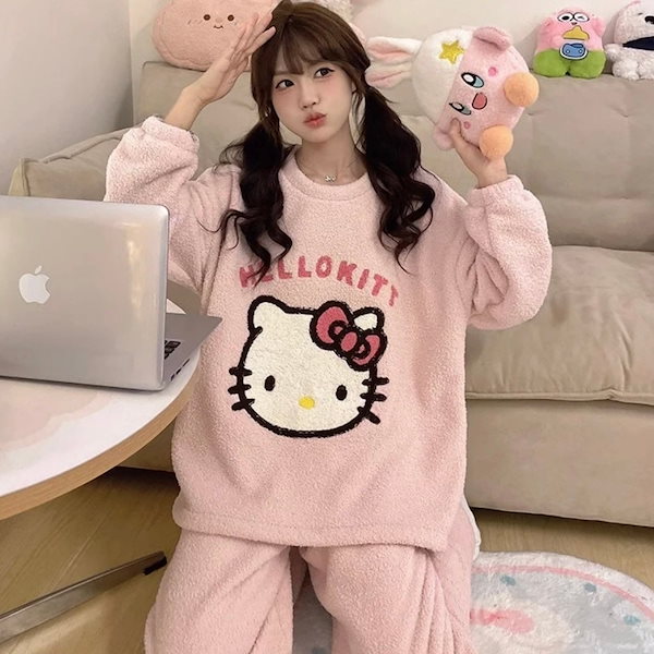 Qoo10] 【キティ パジャマ 大合集】可愛い 2点