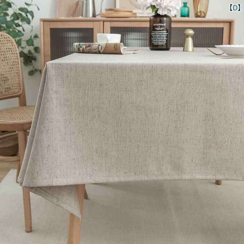 テーブルクロス おしゃれ インテリア ティー コーヒー カバー 家庭 レストラン カフェ 喫茶店 ダイニング 無地 コットン リネン 生地 長方形 リネン デスク テーブルクロス おしゃれ インテリア ティー コーヒー カバー 家庭 レストラン カフェ 喫茶店 ダイニング 無地 コットン リネン 生地 長方形 リネン デスク