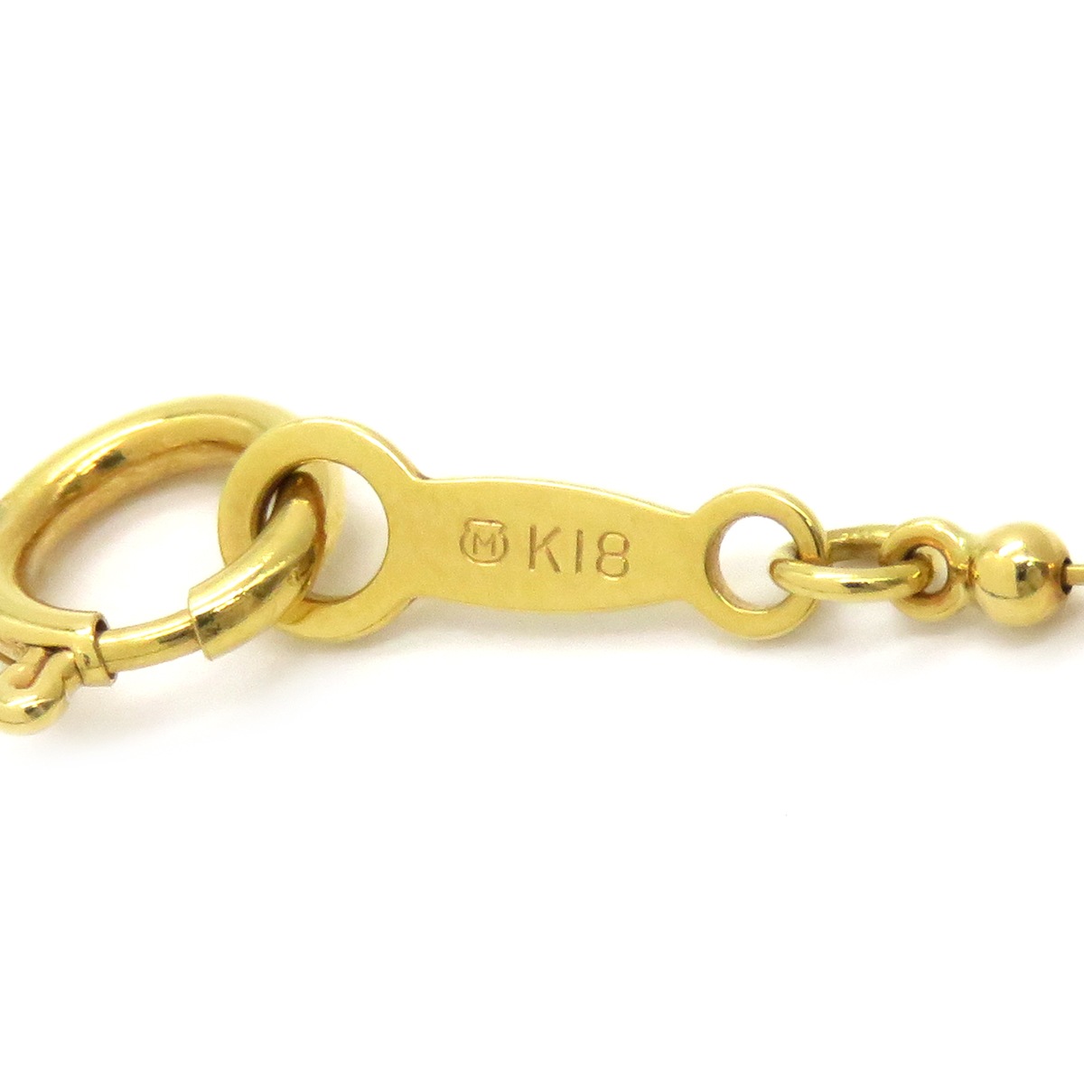 ミキモト MIKIMOTO ネックレス パールネックレス K18YG パール イエローゴールド×パールホワイト MIKIMOTO 1P 一粒 真珠 18K Au750 【中古】 ミキモト MIKIMOTO ネックレス パールネックレス K18YG パール イエローゴールド×パールホワイト MIKIMOTO 1P 一粒 真珠 18K Au750 【中古】