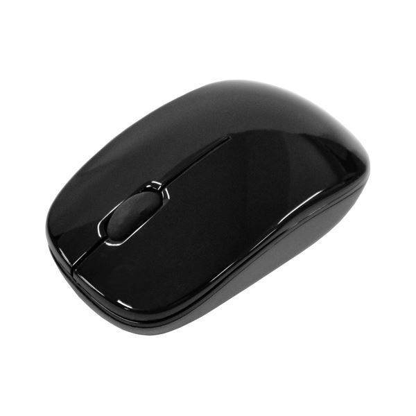 まとめ得  HIDISC 無線 2.4GHz ワイヤレス静音マウス ブラック HDMSW-7091BKX5 x [3個] /l シンプルなワイヤレスマウス 静音タイプ｜ソースネクスト