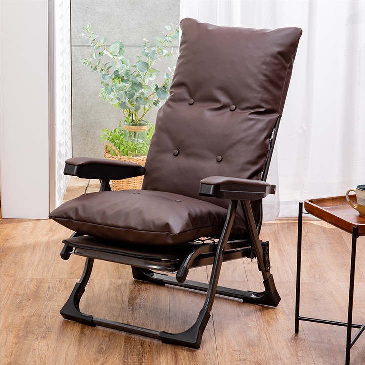 くつろぎのリクライニングアームチェアDX II Qoo10 出品協賛プライス