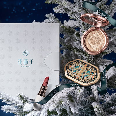 Qoo10] 花西子 【公式】2024年福袋 クリスマス アド : キット・コフレ