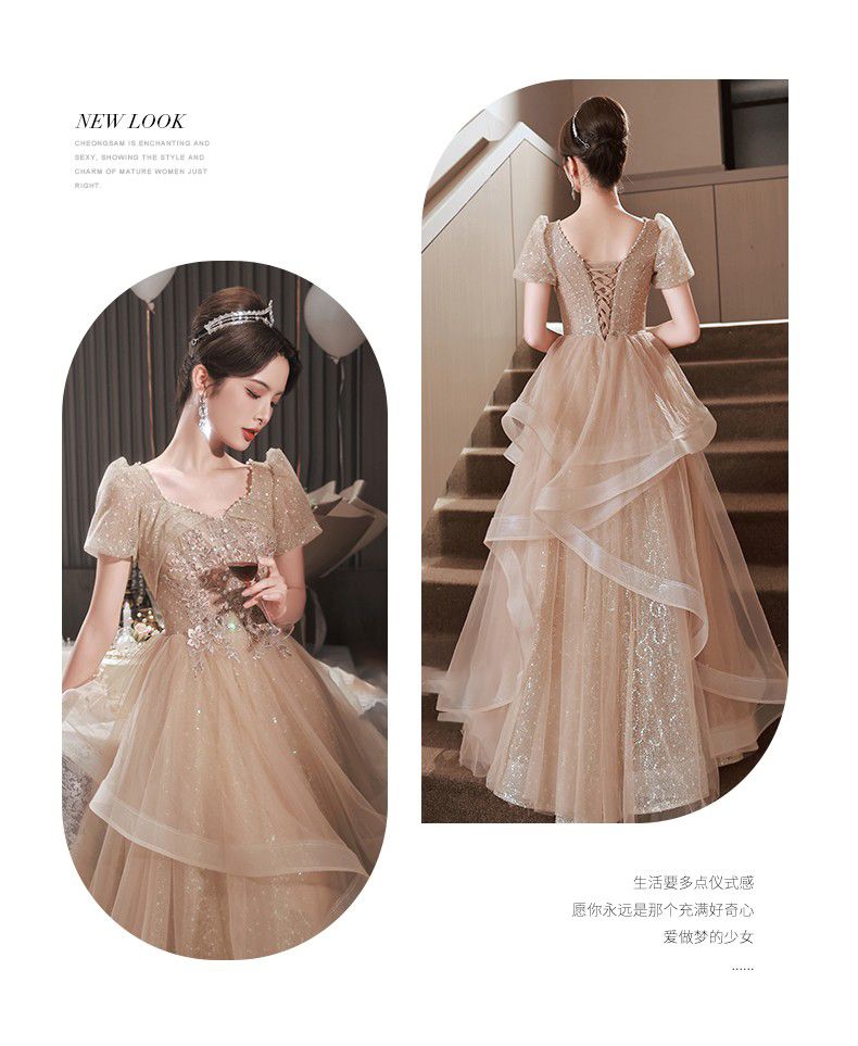 女性用イブニングドレス2024宴会気質誕生日成人式司会者 女性用イブニングドレス2024宴会気質誕生日成人式司会者