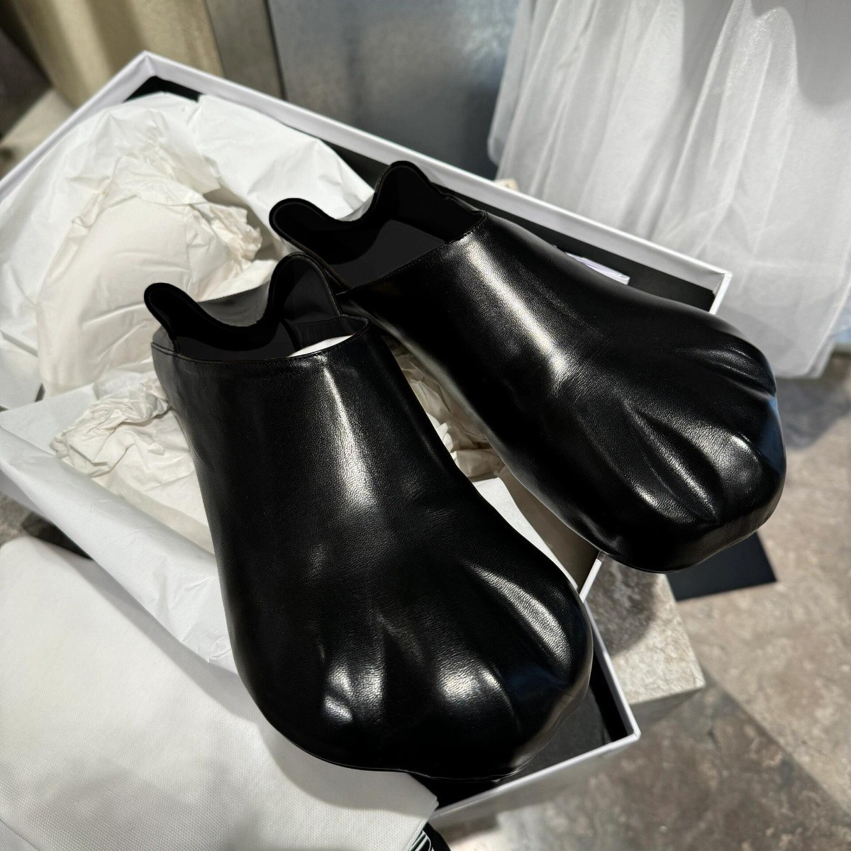 シープスキンバージョンニッチな本革猫の爪の靴フラットな小さな革靴女性用1フィートの怠zyなローファー汎用シングルシューズ シープスキンバージョンニッチな本革猫の爪の靴フラットな小さな革靴女性用1フィートの怠zyなローファー汎用シングルシューズ