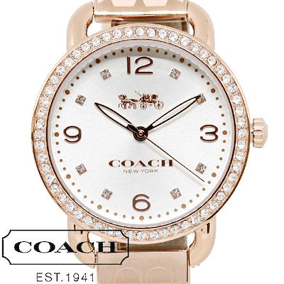 Qoo10] Coach COH腕時計 14502767 レディー : 腕時計・アクセサリー