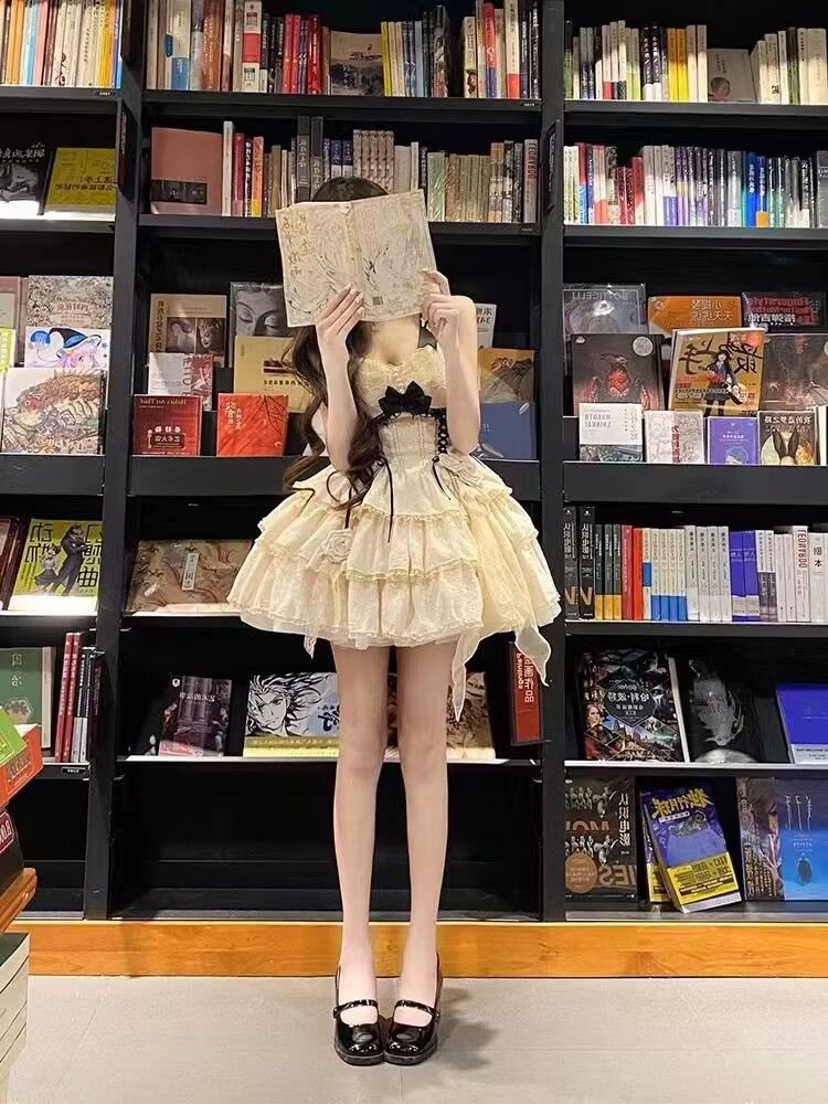 ロリータ 二次元 王女 可愛らしい スカート森系 洋装 花嫁 ワンピースハロウィンクリスマスパーティー仮装30%までに制限 ロリータ 二次元 王女 可愛らしい スカート森系 洋装 花嫁 ワンピースハロウィンクリスマスパーティー仮装30%までに制限