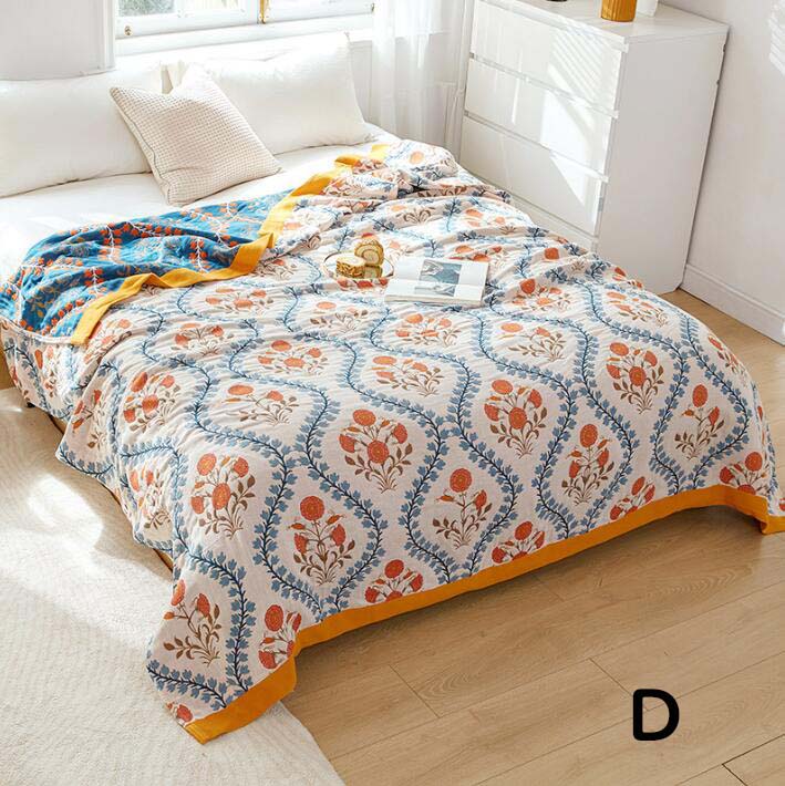 【限定SALE】ガーゼケット 花柄 シングルサイズ 150*200cm 夏掛け布団 通気 吸水 4重 綿100% ボヘミアン風 タオルケット 肌掛け 軽量 吸湿発散性 速乾 柔らか 安眠 快適 ベビー 【限定SALE】ガーゼケット 花柄 シングルサイズ 150*200cm 夏掛け布団 通気 吸水 4重 綿100% ボヘミアン風 タオルケット 肌掛け 軽量 吸湿発散性 速乾 柔らか 安眠 快適 ベビー