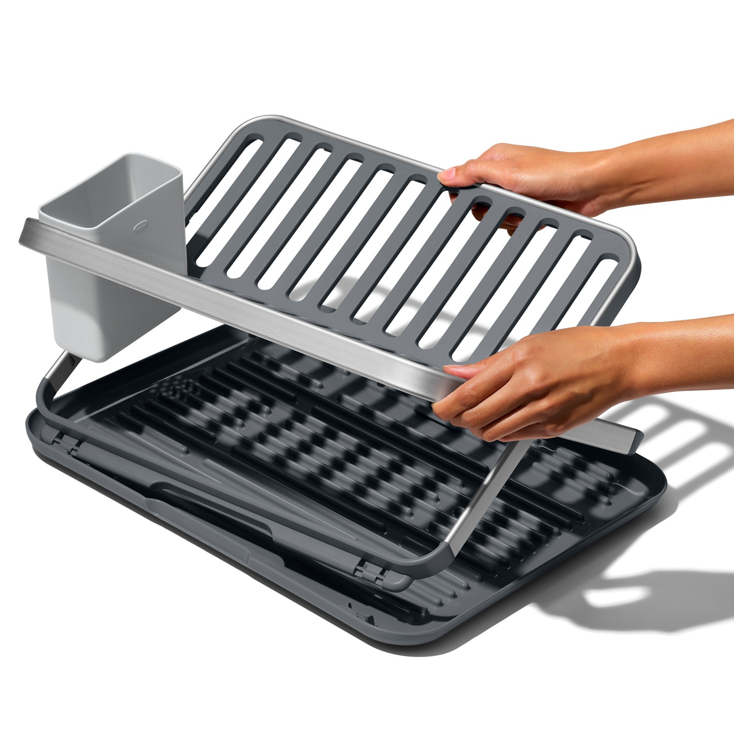 水切りラック ディッシュラック 折りたたみ ステンレス 大容量 13322800