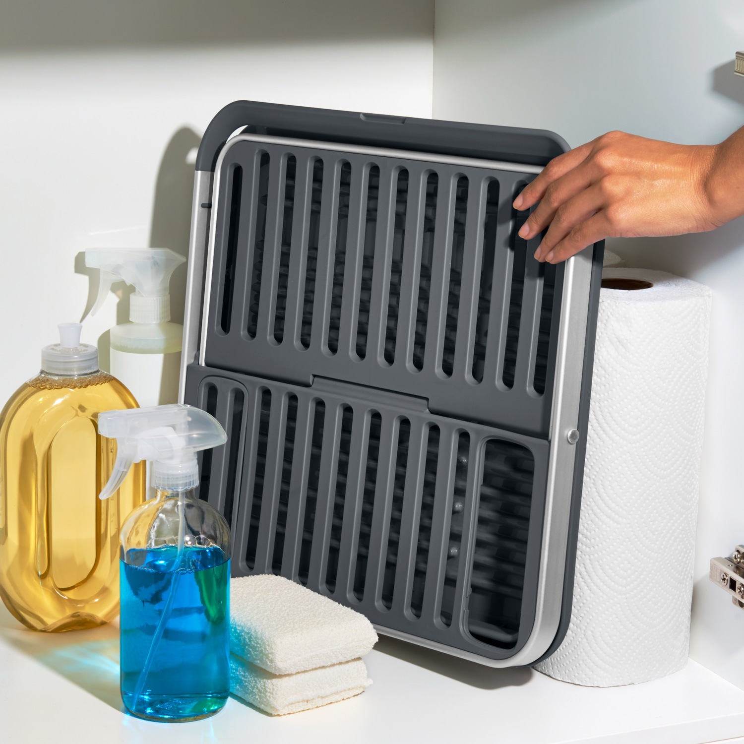 水切りラック ディッシュラック 折りたたみ ステンレス 大容量 13322800