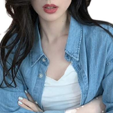 デニムシャツ トップス シャツ シンプル ブルー 青 レギュラー丈 袖あり 長袖 襟付き デニムシャツ トップス シャツ シンプル ブルー 青 レギュラー丈 袖あり 長袖 襟付き