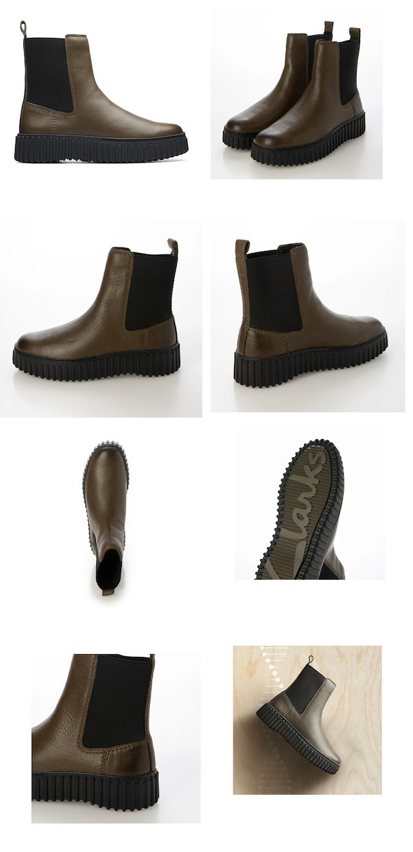 Qoo10] クラークス clarks ブーツ レディース トーヒ