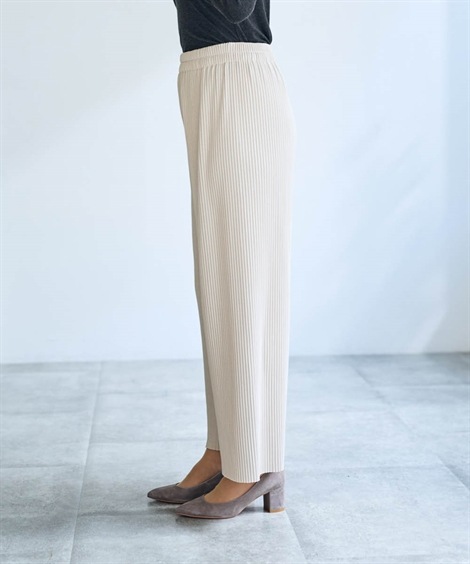 その他パンツ やわらかカットソープリーツパンツ OtonaSMILE