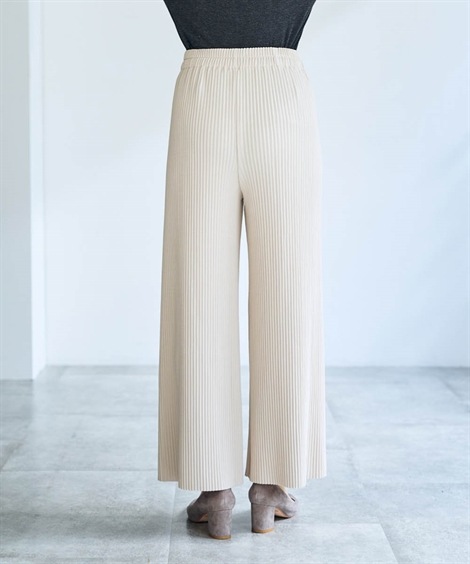 その他パンツ やわらかカットソープリーツパンツ OtonaSMILE