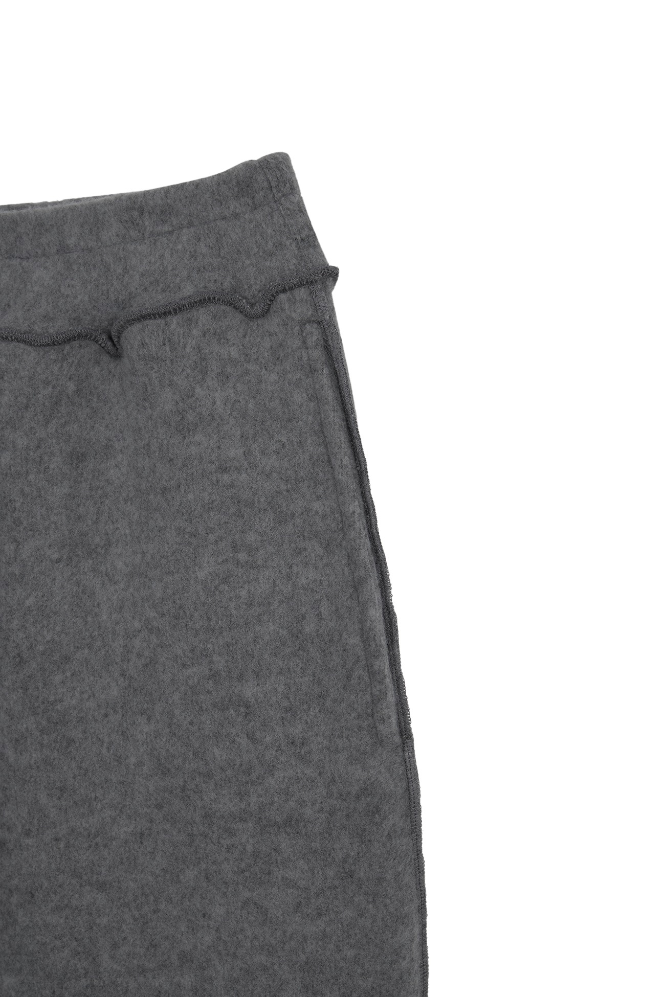 【DEINET】 SMOOTH D LOGO PANTS : CHARCOAL