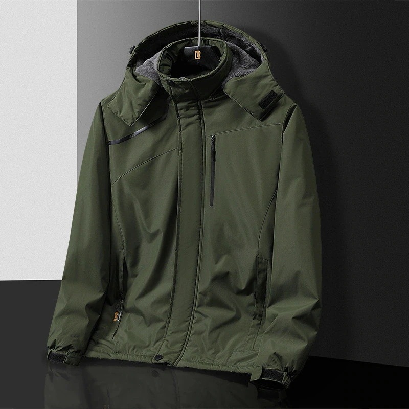 【急速出荷!】マウンテンパーカー メンズ 服 ジャケット 裏起毛パンツ 暖かい フード付き ウインドブレーカー ブルゾン パーカー 撥水 登山ウェア福袋