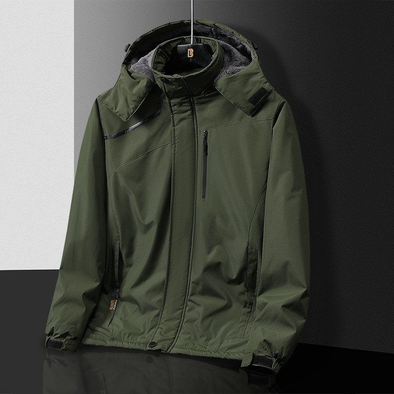 【急速出荷!】マウンテンパーカー メンズ 服 ジャケット 裏起毛パンツ 暖かい フード付き ウインドブレーカー ブルゾン パーカー 撥水 登山ウェア福袋