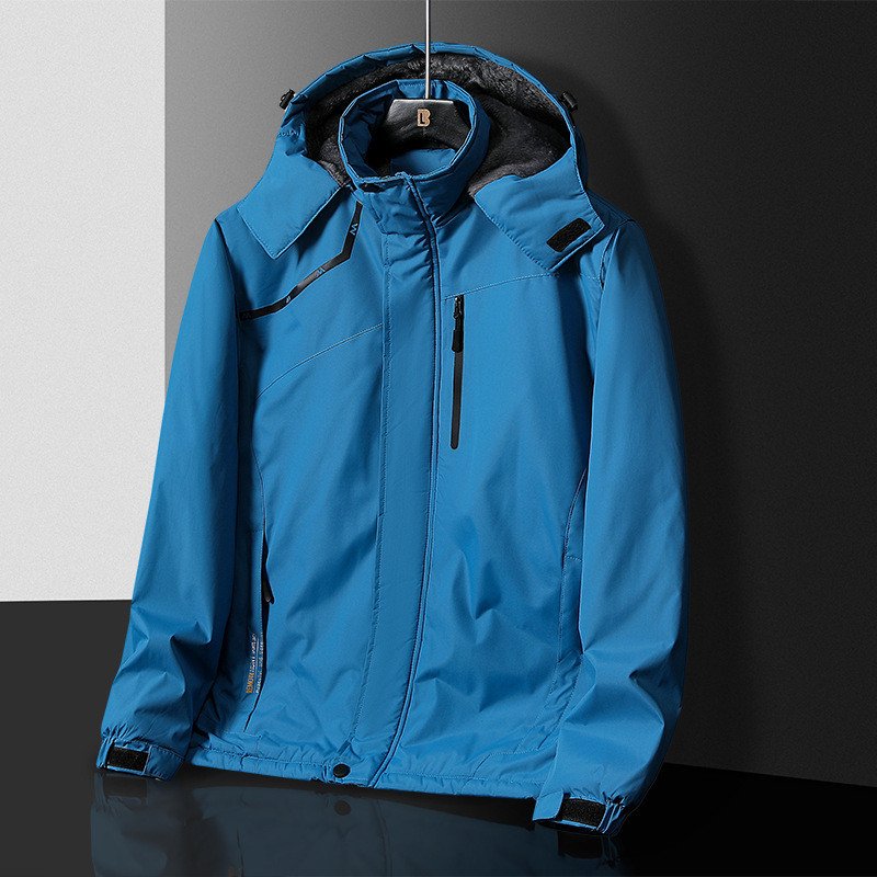 【急速出荷!】マウンテンパーカー メンズ 服 ジャケット 裏起毛パンツ 暖かい フード付き ウインドブレーカー ブルゾン パーカー 撥水 登山ウェア福袋