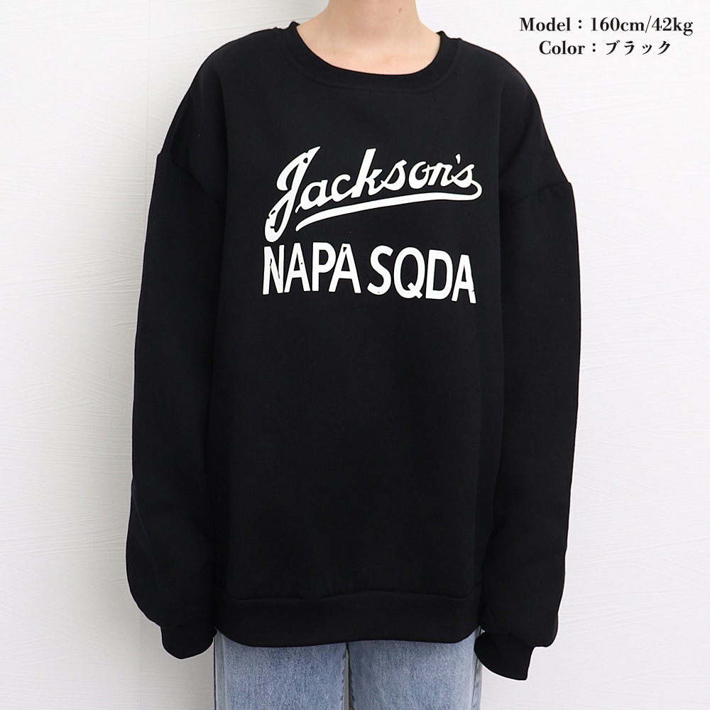 国内即納 トレーナー レディース 長袖 ロゴ 韓国